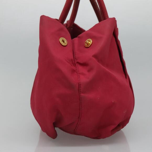 PRADA Hand Bag Nylon Pink - Picture 4 of 9